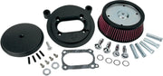 Arlen Ness Black Stage I Big Sucker Performance Air Cleaner Kit w/Standard Filter for 1999-2002 Harley-Davidson Touring Motorcycles