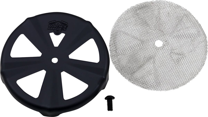 Vance & Hines Skull Aircleaner Cover Crown in Black For All H-D With Centre Mount Bolt Type Aircleaner Cover #71019