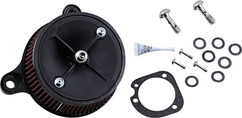 S&S Cycle Super Stock Stealth Air Cleaner Kit for Various Various Harley-Davidson Motorcycles (See Fitment List) #170-0100