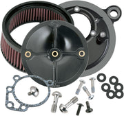 S&S Cycle Super Stock Stealth Air Cleaner Kit for Various Various Harley-Davidson Motorcycles (See Fitment List) #170-0057