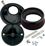 S&S Cycle Universal Stealth Air Cleaner Kit for 1966-1984 Harley-Davidson Touring and 1971-1984 Harley-Davidson FXR Motorcycles #170-0176