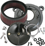 S&S Cycle Stealth Air Cleaner Kit w/o Cover for Various Various Harley-Davidson Motorcycles (See Fitment List)
