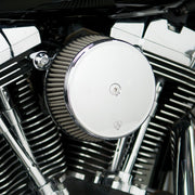 Arlen Ness Big Sucker Stage 1 Air Filter Kit w/Chrome Steel Cover for 1991-2022 Harley-Davidson Sportster Motorcycles