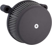 Arlen Ness Big Sucker Stage 1 Air Filter Kit w/Black Steel Cover for 1991-2022 Harley-Davidson Sportster Motorcycles