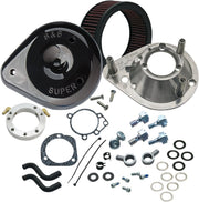 S&S Cycle Gloss Black Teardrop Air Cleaner for Various Various Harley-Davidson Motorcycles (See Fitment List)