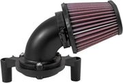 K & N Aircharger® Performance Intake System Kit for 2008-2016 Harley-Davidson Intake Kit Black Aluminium