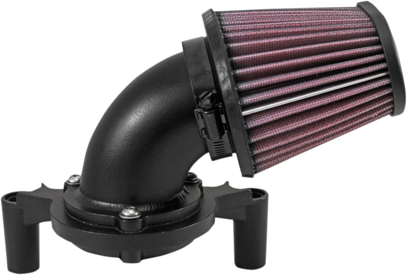 K & N Aircharger® Performance Intake System Kit for 2008-2016 Harley-Davidson Intake Kit Black Aluminium