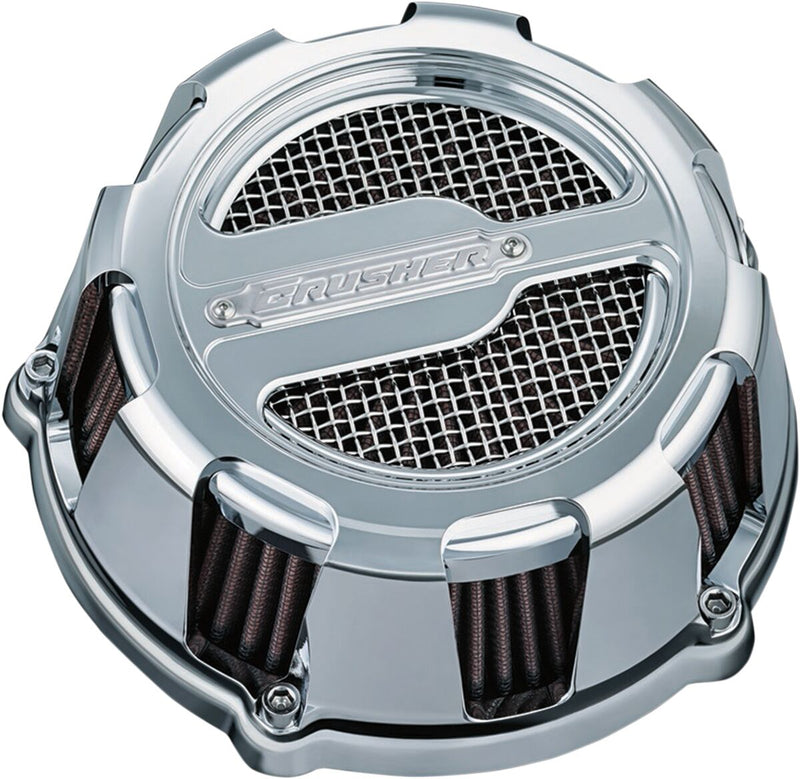 Kuryakyn ECE Compliant Crusher Maverick Air Cleaner In Chrome For Harley-Davidson 2007-2016 Motorcycles #9654