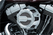 Kuryakyn ECE Compliant Crusher Maverick Air Cleaner In Chrome For Harley-Davidson 2007-2016 Motorcycles