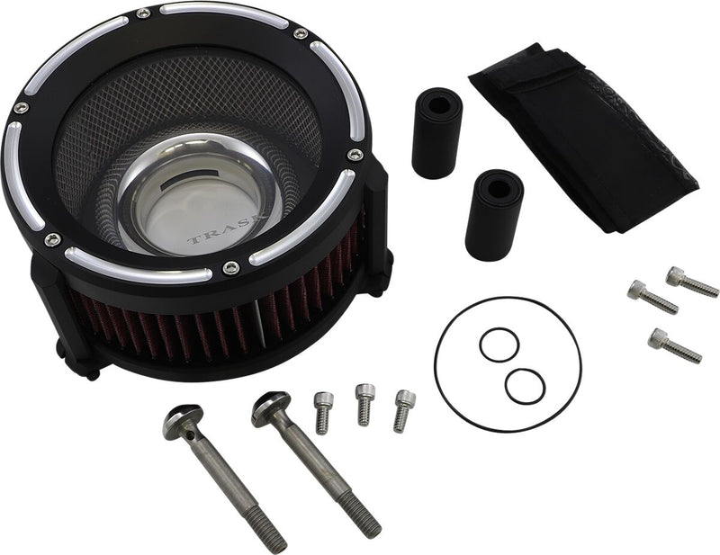 Trask Reverse Cut Assault Charge High-Flow Air Cleaner for Various Various Harley-Davidson Motorcycles (See Fitment List) #TM-1020RC