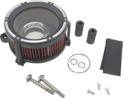 Trask Reverse Cut Assault Charge High-Flow Air Cleaner for Various Various Harley-Davidson Motorcycles (See Fitment List)