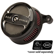 S&S Cycle EC-Approved Stealth Air Cleaner Kit Dyna, Softail #170-0331
