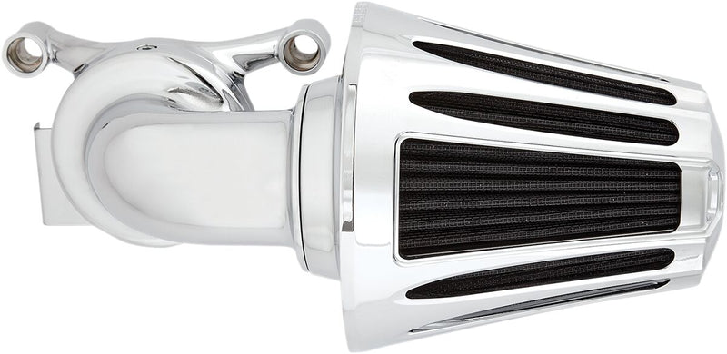 Arlen Ness Chrome Deep Cut Monster Sucker Air Cleaner Kit w/Cover for Various Various Harley-Davidson Motorcycles (See Fitment List)