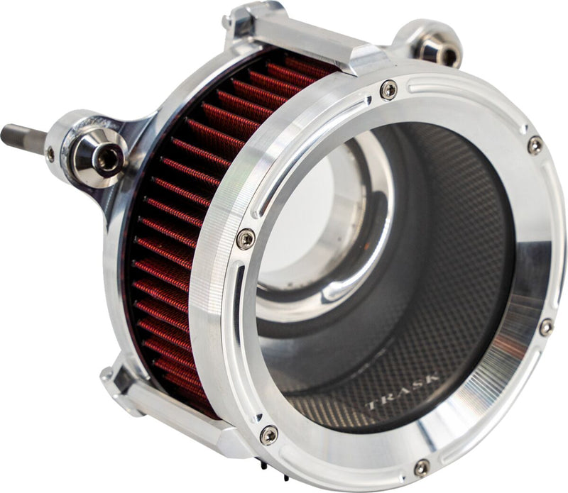 Trask Raw Cut Assault Charge High-Flow Air Cleaner for Various Various Harley-Davidson Motorcycles (See Fitment List) #TM-1023R