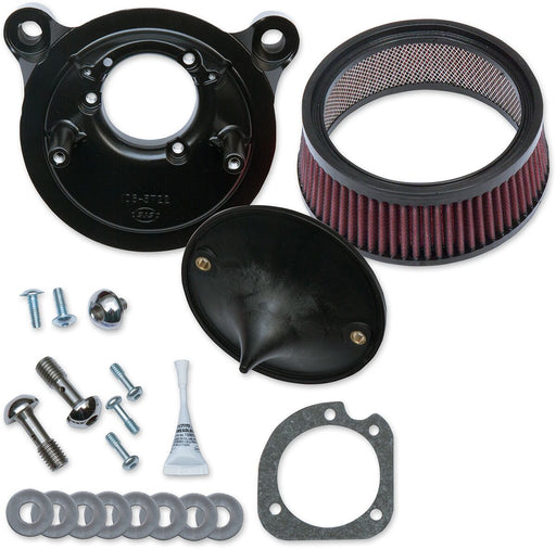 S&S Cycle Stealth Air Cleaner Kit w/o Cover for Various Various Harley-Davidson Motorcycles (See Fitment List)