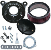 S&S Cycle Stealth Air Cleaner Kit w/o Cover for Various Various Harley-Davidson Motorcycles (See Fitment List) #170-0301B