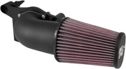 K & N Aircharger® Performance Intake System Kit for 2017-2026 Harley-Davidson Intake Kit Black Standard Aluminium #63-1138