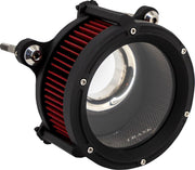 Trask Black Assault Charge High-Flow Air Cleaner for Various Various Harley-Davidson Motorcycles (See Fitment List)