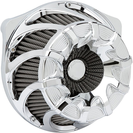 Arlen Ness Chrome Inverted Series Drift Air Cleaner Kit for Various Various Harley-Davidson Motorcycles (See Fitment List) #18-986