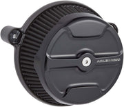 Arlen Ness Black Big Sucker Stage 1 Knuckle Air Filter Kit w/Standard Air Filter & Billet Cover for Various Various Harley-Davidson Motorcycles (See Fitment List) #18-342