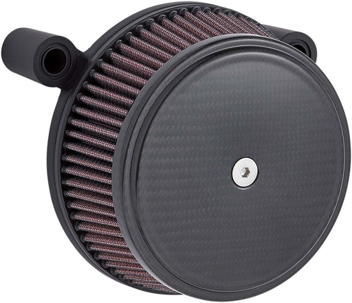 Arlen Ness Carbon Fibre Big Sucker Stage 1 Air Cleaner w/Standard Air Filter for Various Various Harley-Davidson Motorcycles (See Fitment List) #18-740
