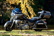 Kuryakyn Signature Series Vantage Air Cleaner By John Shope In Chrome & Black For Indian 2014-2020 Motorcycles (Except Scout)
