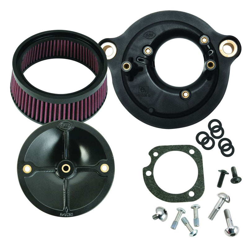 S&S Cycle Stealth Two Air Cleaner Kit for Harley-Davidson Softail Softail #170-0521