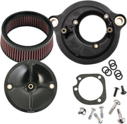 S&S Cycle Stealth Two Air Cleaner Kit for Harley-Davidson Softail Softail