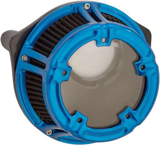 Arlen Ness Blue Method Clear Series Air Cleaner Kit for Various Various Harley-Davidson Motorcycles (See Fitment List) #18-182