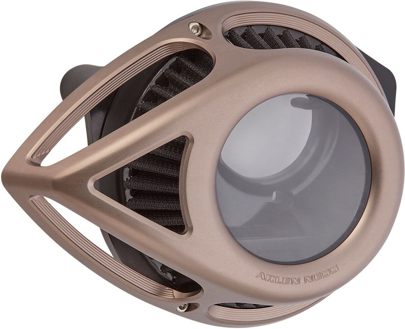 Arlen Ness Titanium Tear Series Air Cleaner Kit for Various Various Harley-Davidson Motorcycles (See Fitment List) #600-004
