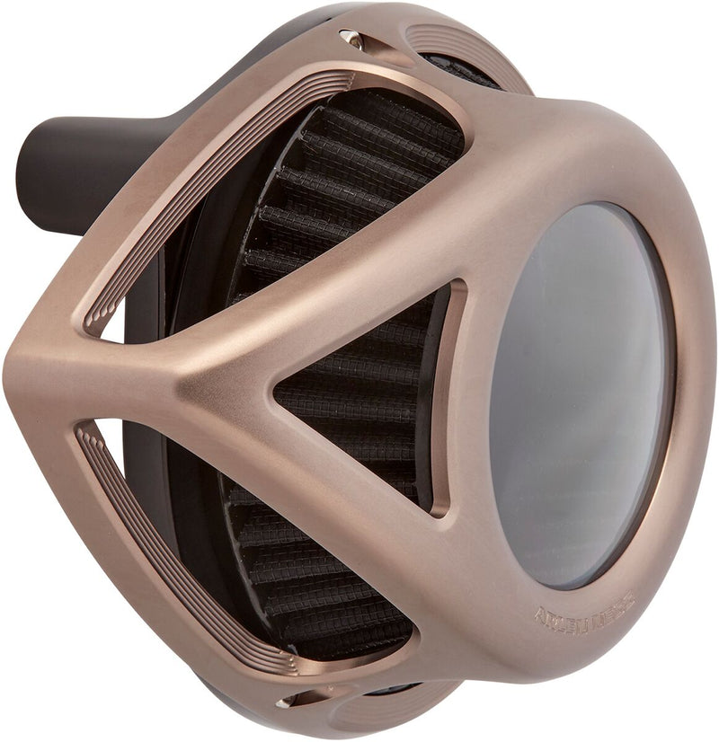 Arlen Ness Titanium Tear Series Air Cleaner Kit for Various Various Harley-Davidson Motorcycles (See Fitment List) #600-006