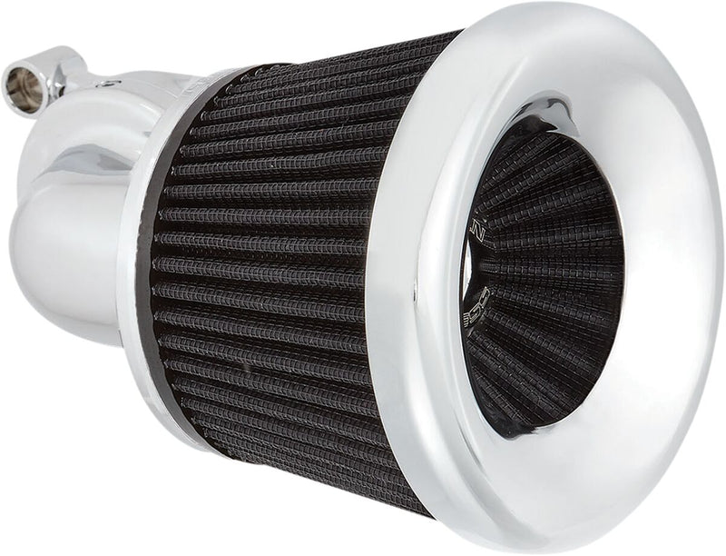 Arlen Ness Chrome Velocity 90 Degree Air Cleaner Kit for 1988-2019 Harley-Davidson Sportster Motorcycles