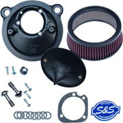S&S Cycle Super Stock Stealth Air Cleaner Kit for 2007-2020 Harley-Davidson Sportster #170-0302E