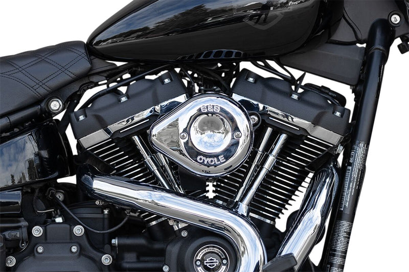 S&S Cycle Mini Teardrop Stealth Air Cleaner Kit for Various Various Harley-Davidson Motorcycles (See Fitment List) #170-0435C