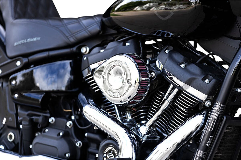 S&S Cycle Mini Teardrop Stealth Air Cleaner Kit for Various Various Harley-Davidson Motorcycles (See Fitment List)