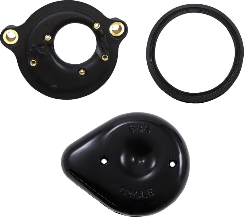 S&S Cycle Mini Teardrop Stealth Air Cleaner Kit for Various Various Harley-Davidson Motorcycles (See Fitment List)