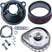 S&S Cycle Mini Teardrop Stealth Air Cleaner Kit for 2007-2020 Harley-Davidson Sportster