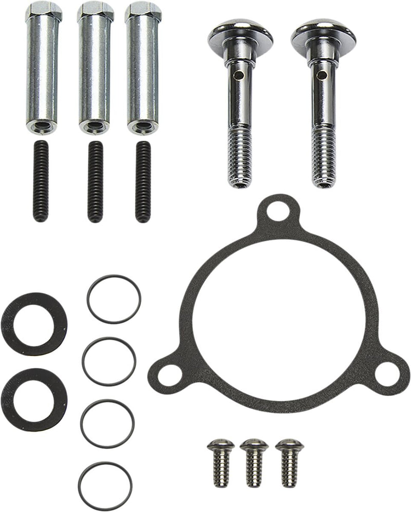 Arlen Ness Replacement Big Sucker Stage I Air Cleaner Hardware Kit for 2008-2016 Harley-Davidson Dyna and 2008-2016 Harley-Davidson Touring Motorcycles #602-012