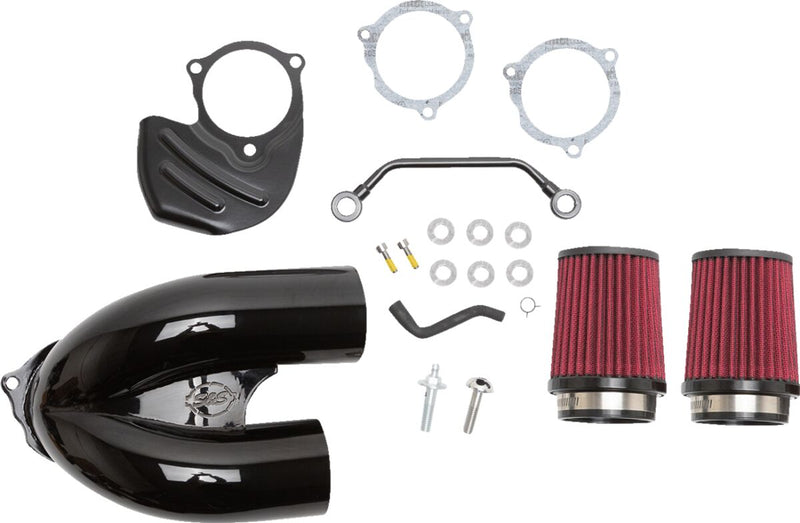 S&S Cycle Tuned Induction Air Cleaner Kit for Various Various Harley-Davidson Motorcycles (See Fitment List) #170-0567A