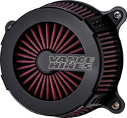 Vance & Hines Cage Fighter Air Cleaner In Matt Black For 2008-2017 HD Softail, Touring And Trike Models