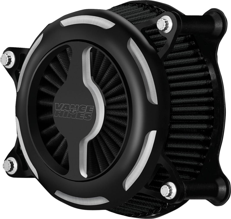 Vance & Hines Blade Air Cleaner In Contrast Cut For 2008-2017 HD Dyna, Softail, Touring And Trike Models