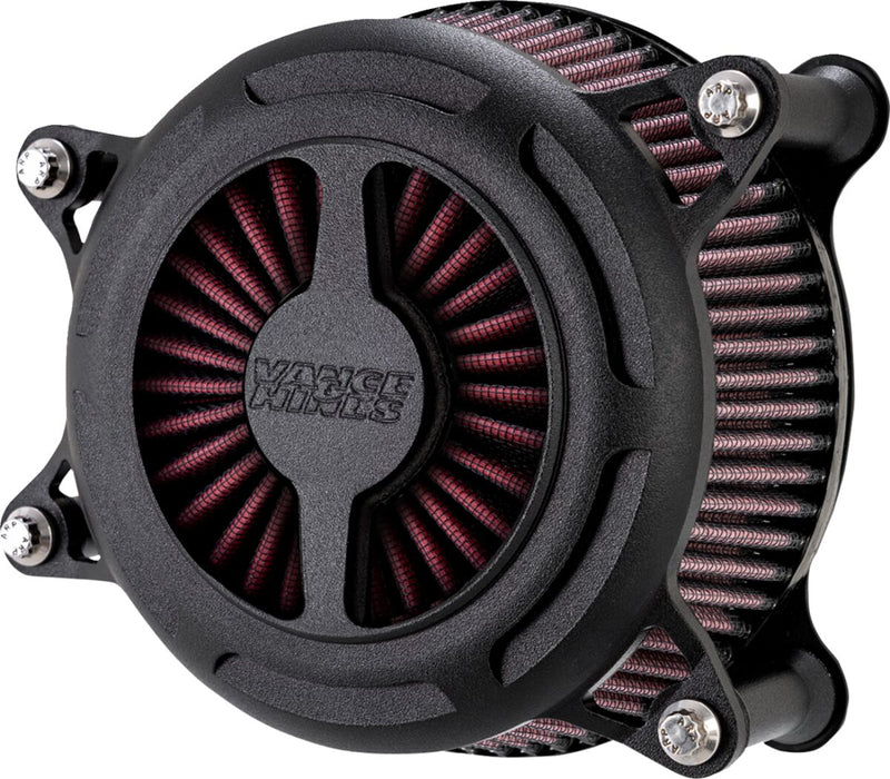 Vance & Hines Blade Air Cleaner In Wrinkle Black For HD Softail, Touring And Trike Models