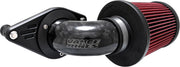Vance & Hines Falcon Air Cleaner In Black With Forged Carbon Fibre Elbow For HD Softail, Touring And Trike Models