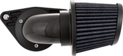 Vance & Hines Falcon Air Cleaner In Black With Weaved Carbon Fibre Elbow For 1999-2017 HD Dyna, Softail And Touring Models