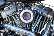 S&S Cycle Air Stinger Stealth Air Cleaner Kit for 2017-2025 Harley-Davidson Chrome Silver
