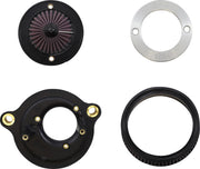 S&S Cycle Air Stinger Stealth Air Cleaner Kit for 2017-2025 Harley-Davidson Chrome Silver