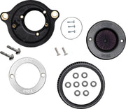 S&S Cycle Air Stinger Stealth Air Cleaner Kit for 2017-2025 Harley-Davidson Chrome Silver #170-0714A