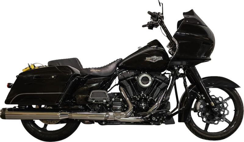 S&S Cycle Air Stinger Stealth Air Cleaner Kit for 2017-2025 Harley-Davidson Chrome Silver #170-0714A