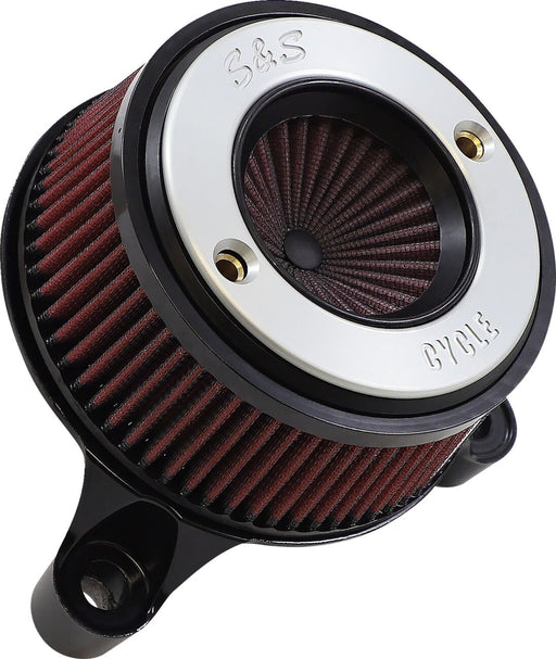 S&S Cycle Air Stinger Stealth Air Cleaner Kit for 2008-2017 Harley-Davidson Chrome Silver