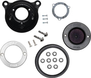 S&S Cycle Air Stinger Stealth Air Cleaner Kit for 2008-2017 Harley-Davidson Chrome Silver